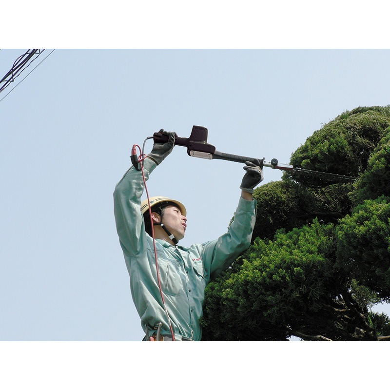 アルス 高枝電動バリカン DKRチルト付ショート DKR-0330TC-BK チップレシーバー付き 1.0m