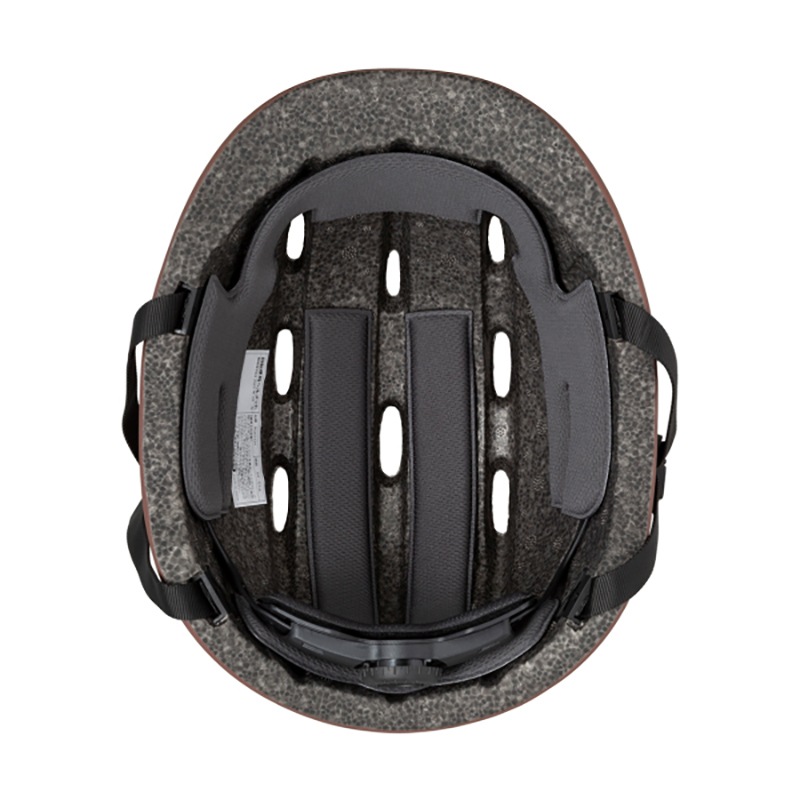 加賀産業 OSAMET チャリー ブラウン KGO-CH-40 自転車用ヘルメット