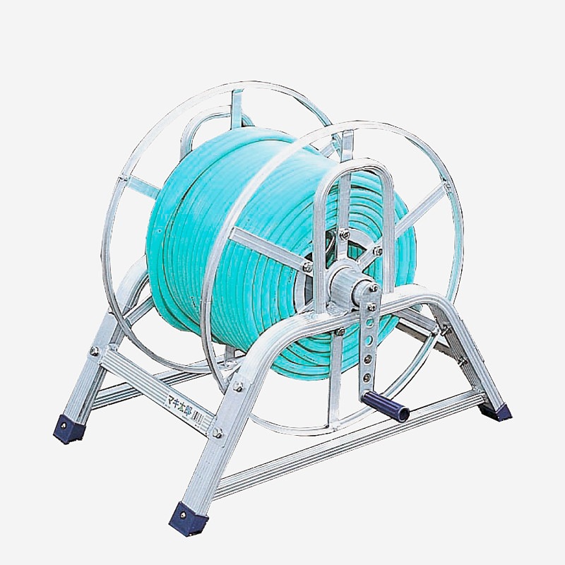 ハラックス マキ太郎 アルミ製 ホース巻取器 φ8.5mm動噴ホース