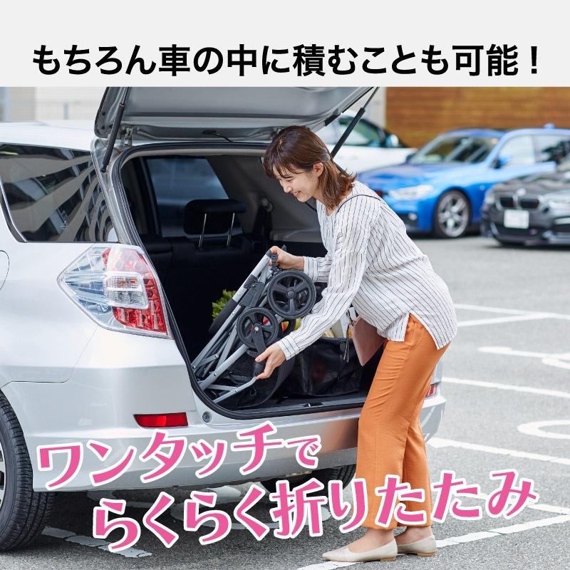 美品　エコカ　EcoCa ショッピングカート（本体＋マイバッグ） 美品】ecoca ショッピングカート マイバックセット 買い物カート