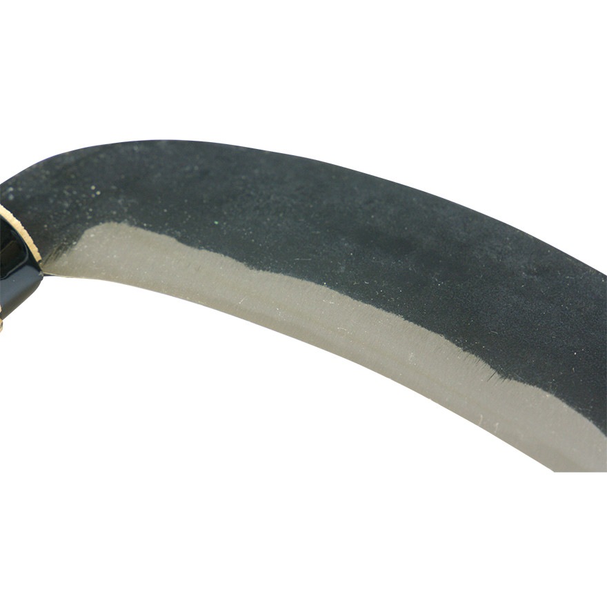 宝長久寛文作 両刃中厚鎌 鋼付 165mm