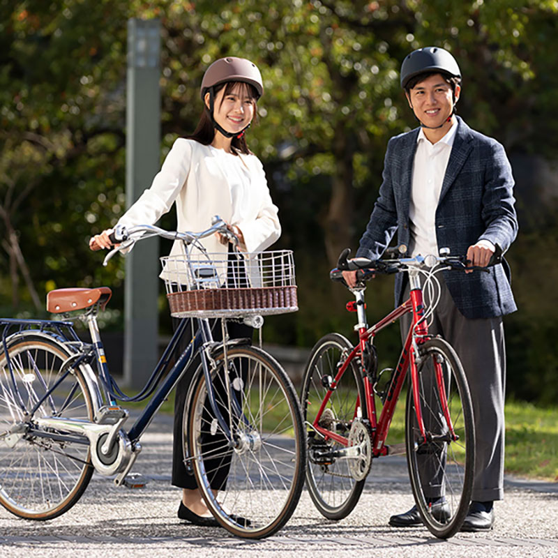 加賀産業 OSAMET チャリー ネイビー KGO-CH-27 自転車用ヘルメット