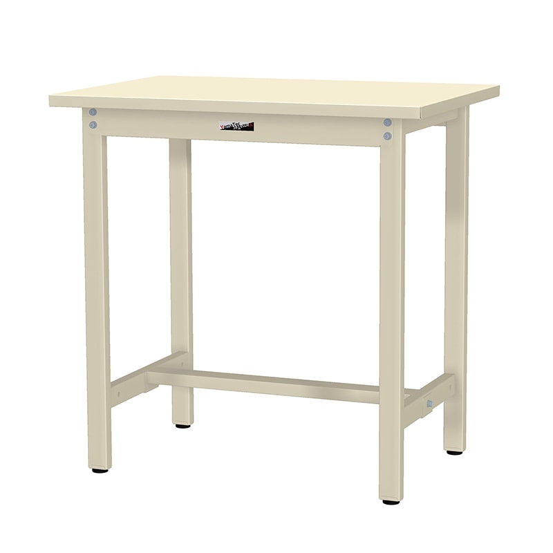 山金工業 ワークテーブル300シリーズ 固定式 スチール天板 SWS-975 幅900×奥行750×高さ740mm