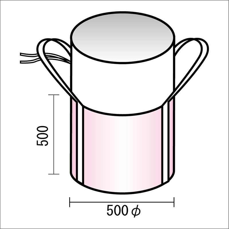 インターアクション ハーフドラムバッグ 20袋 RB10R2B-DCL ベージュ