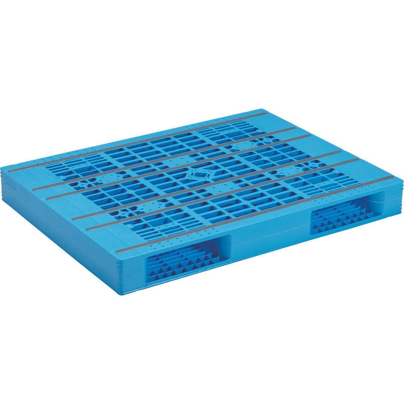 三甲 サンコー プラスチックパレット2方差し両面使用型 R2-098130 ライトブルー