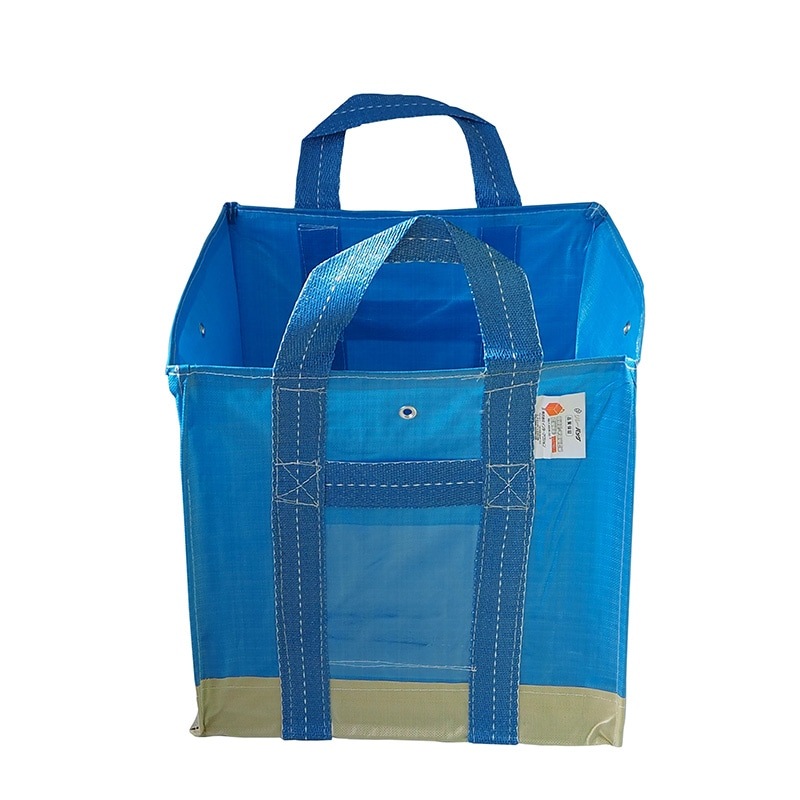 インターアクション 自立式リレーバック ワンタッチキューブ 10袋 RB-F-20S2B-B ブルー