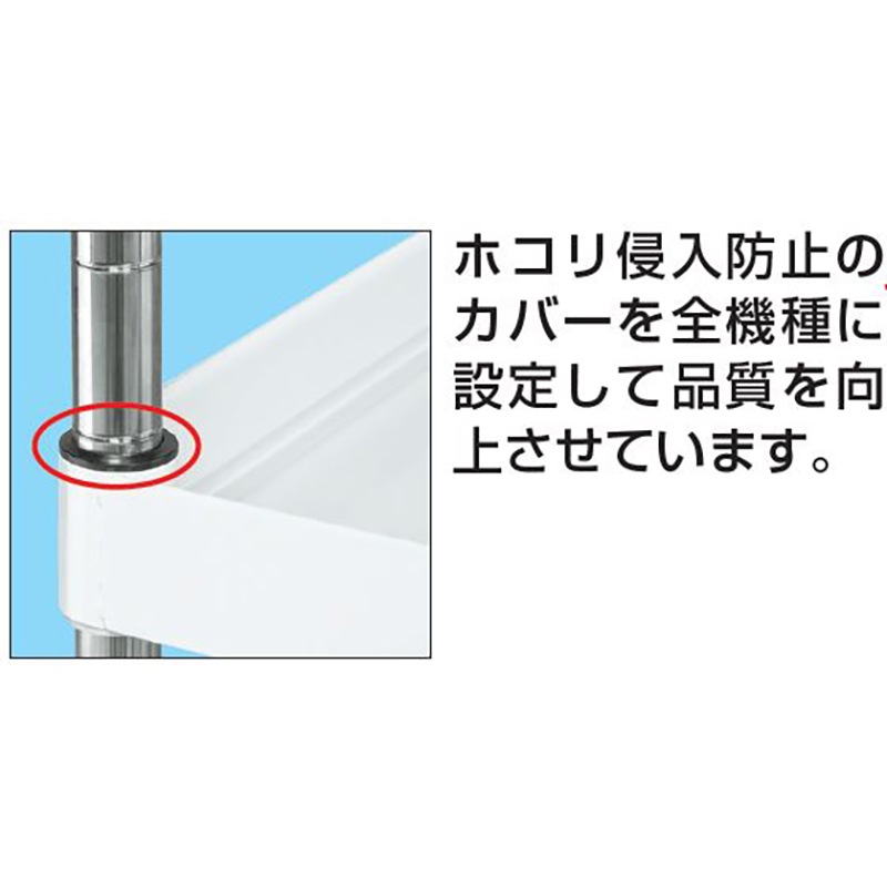 サカエ CSパールワゴン 軽量タイプ ゴム車 H880 3段