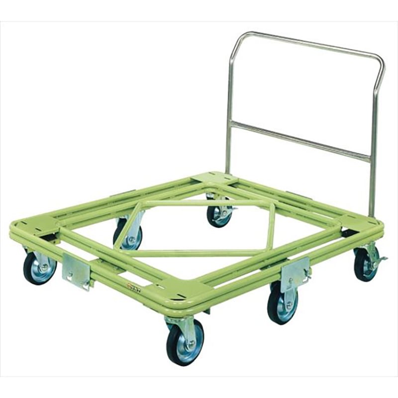 サカエ 自在移動回転台車 超重量型 取手付 RH-3TG