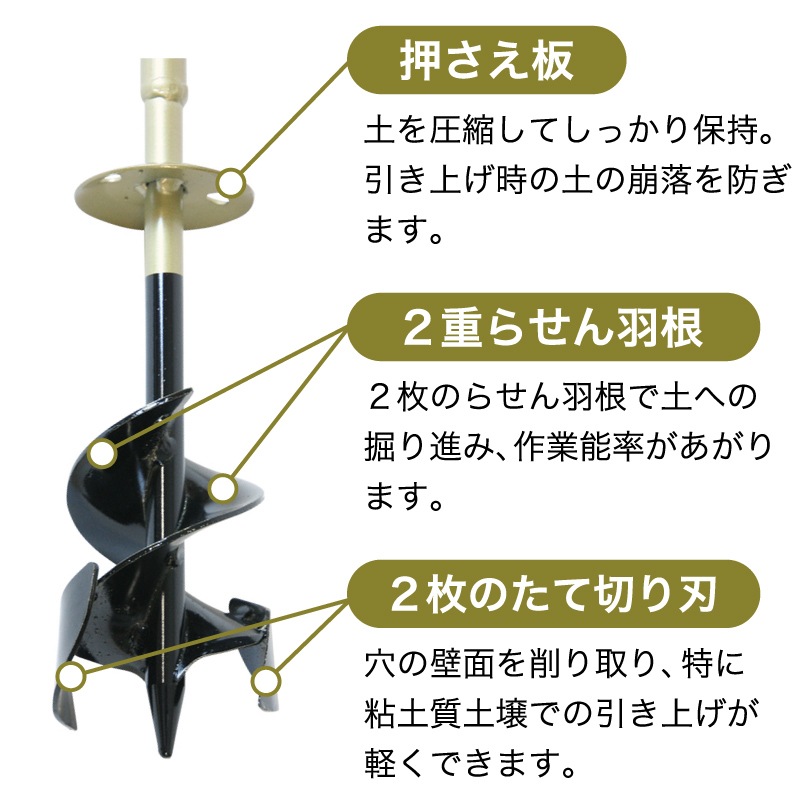 金象 Wらせん穴掘り SD-60