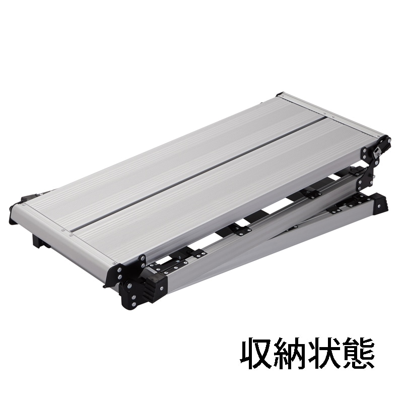 ピカ 四脚アジャスト式足場台 上部操作タイプ スタッピー DXJ-W91209A 