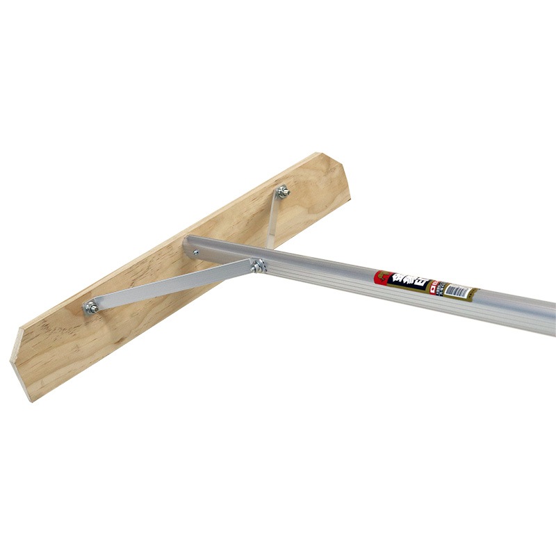 金象 木製替板レーキ 600 アルミパイプ 柄付
