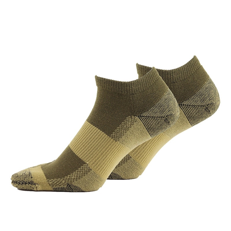 ユタカメイク ASHITOMO WORKING アウトドア用 股付 スニーカー 2P 2足組 カーキ SWFN-K22 靴下