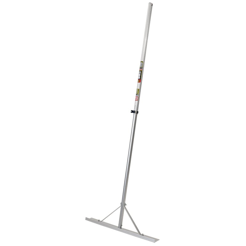 金象 伸縮式アルミ替板レーキ 550 アルミパイプ 柄付