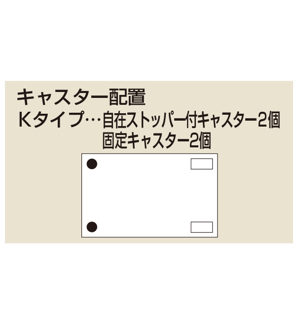 サカエ 中軽量キャスターラック GSR型 (ゴム車・自在2コ、固定2コ) GSR-9323WGK 間口1200×奥行450×高さ1680mm 段数3段 段荷重200kg/段