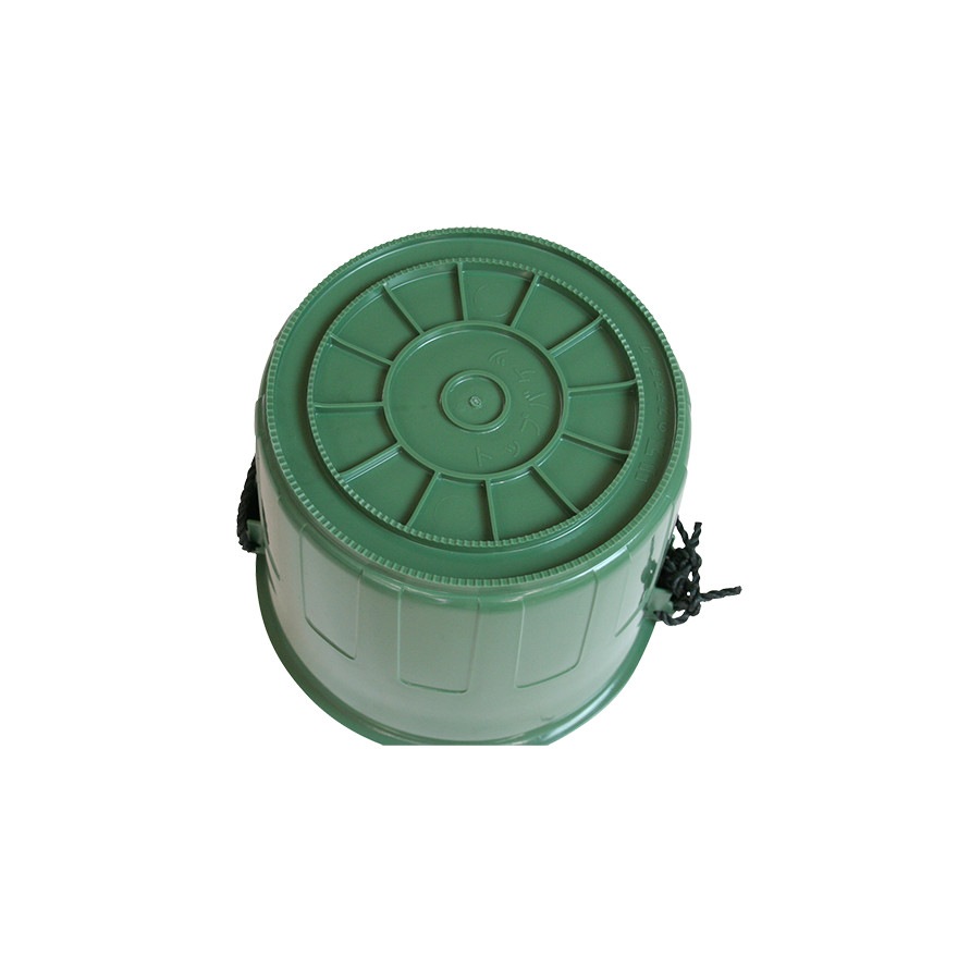 リス トップバケツ 14L グリーン