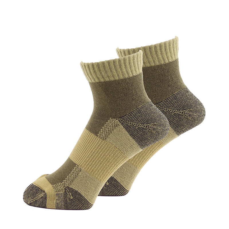 ユタカメイク ASHITOMO WORKING 先丸 ショート 2P 2足組 カーキ SWFS-K12 靴下