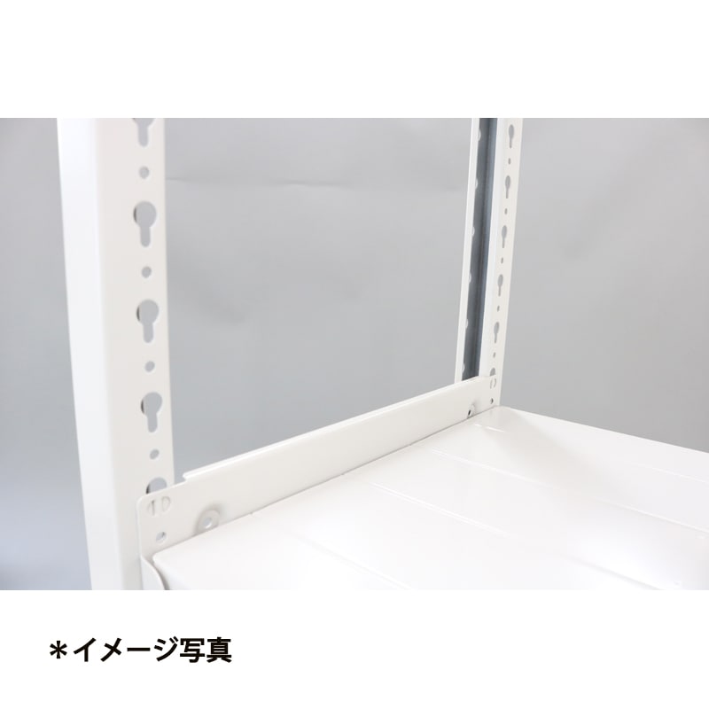 スチールラック 業務用 高さ180 幅150 奥行45cm 天地 5段 単体 軽中量 ATS型 耐荷重 200kg/段 収納棚 棚 スチール棚 ラック 日本製 アサカ ホワイト グレー 大型収納 店舗 倉庫 整理棚 事務所 物品棚 バックヤード 強力 組立ラック