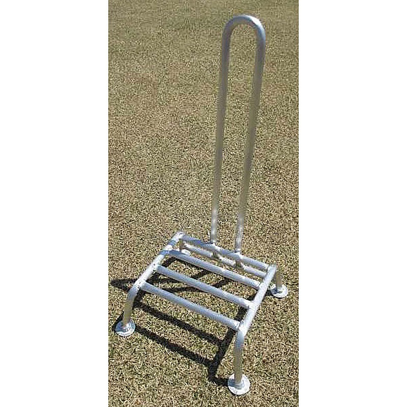 ミツル アルミ製 棚下用アルミ踏み台 ゆったり 25cm