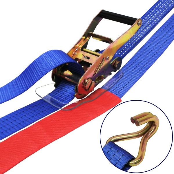 フリーク 75260 FREAK ラッシングベルト青 Jフック1.5ton 幅50mm×長さ0.5+6m 荷締機