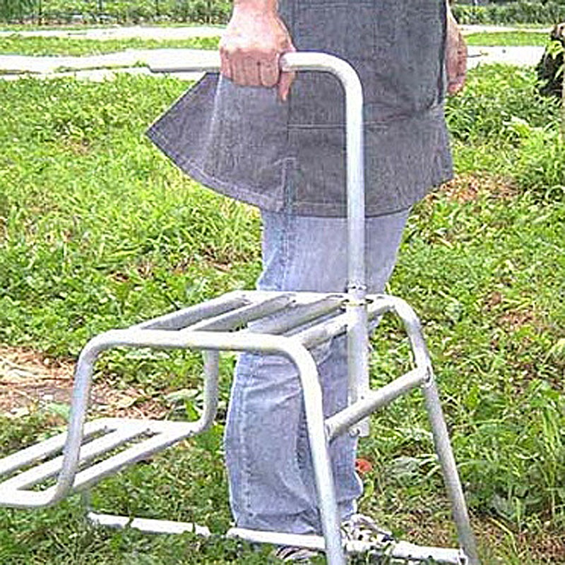 ミツル アルミ製 2段式持ち手踏み台 小 15+30