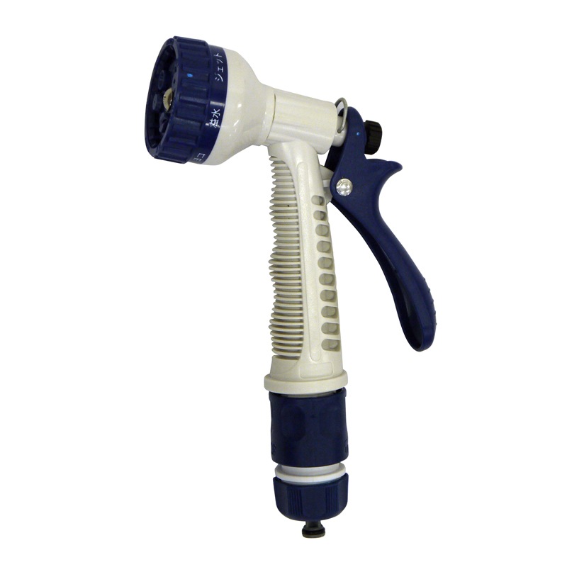 レバー式散水ノズル ブルー