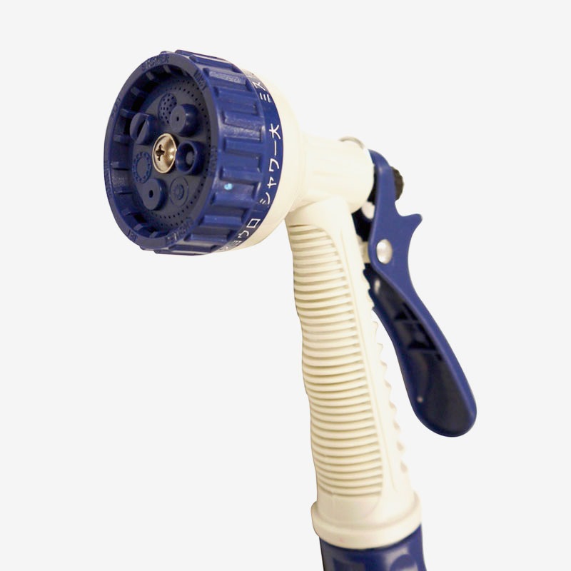 レバー式散水ノズル ブルー