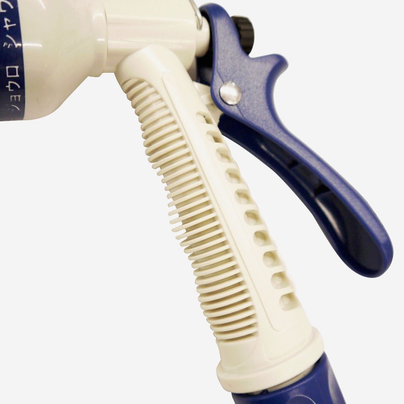 レバー式散水ノズル ブルー