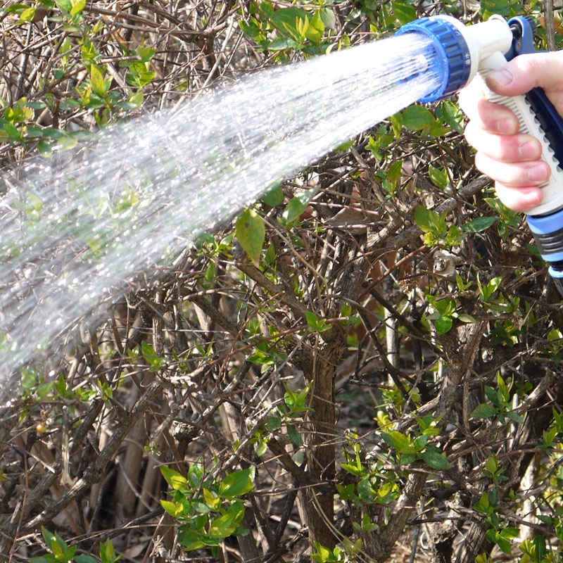 レバー式散水ノズル ブルー