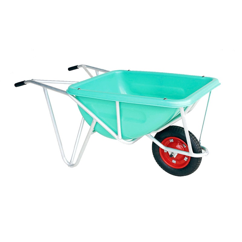 ハラックス アルミ一輪車 深型バケットタイプ CF-4 エアータイヤ