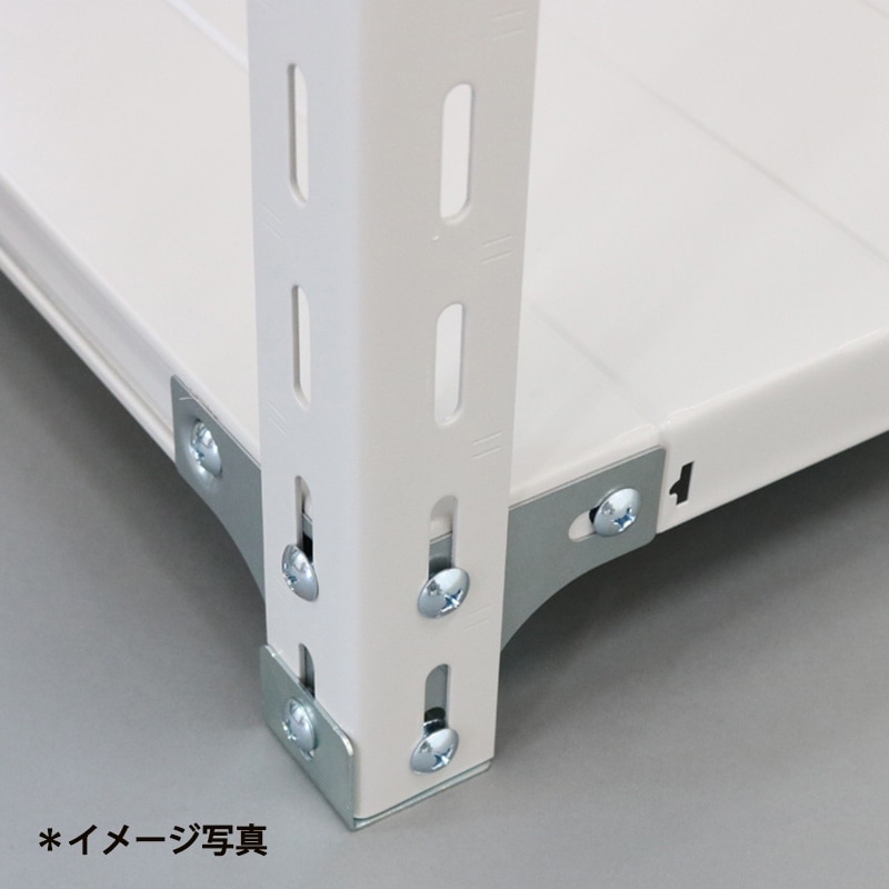 スチールラック 業務用 高さ210 幅90 奥行60cm 天地 3段 軽量 ATK型 耐荷重 120kg/段 収納棚 棚 スチール棚 ラック 日本製 アサカ ホワイト グレー 大型収納 店舗 倉庫 整理棚 事務所 物品棚 バックヤード 強力 組立ラック