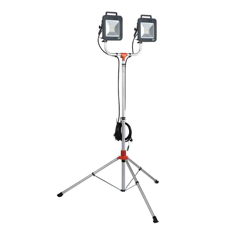 ハタヤ 防災用スタンドライトセット 30W LEDケイ・ライトタイプ LWAX-10KS