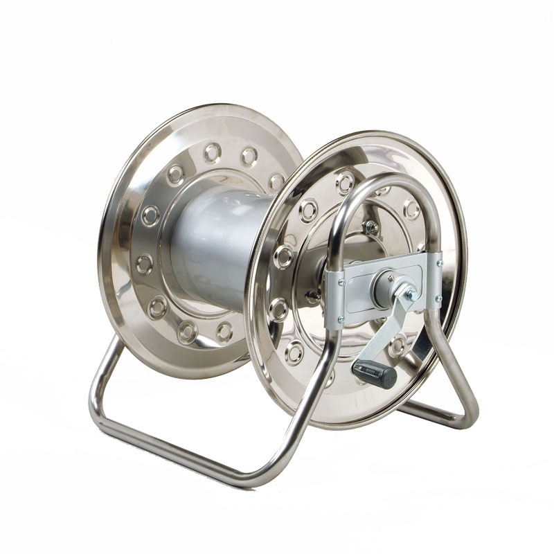 ハタヤ 大型ステンノホースリール 本体のみ 6分 (ホース内径18mm) SLD-0-6SJ