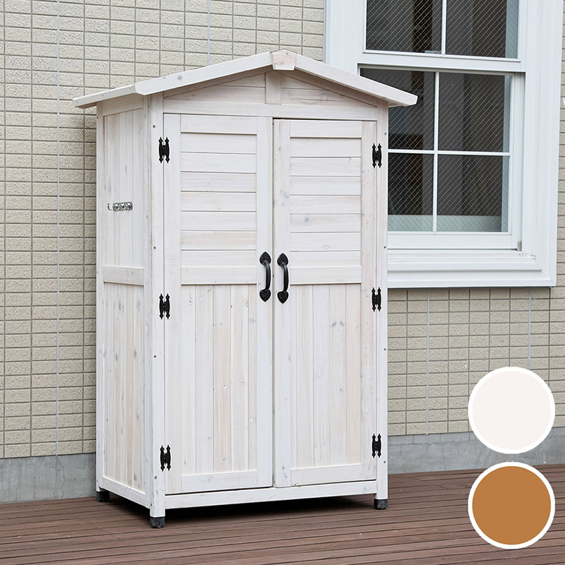 住まいスタイル 三角屋根収納庫 KGRS1600WHT