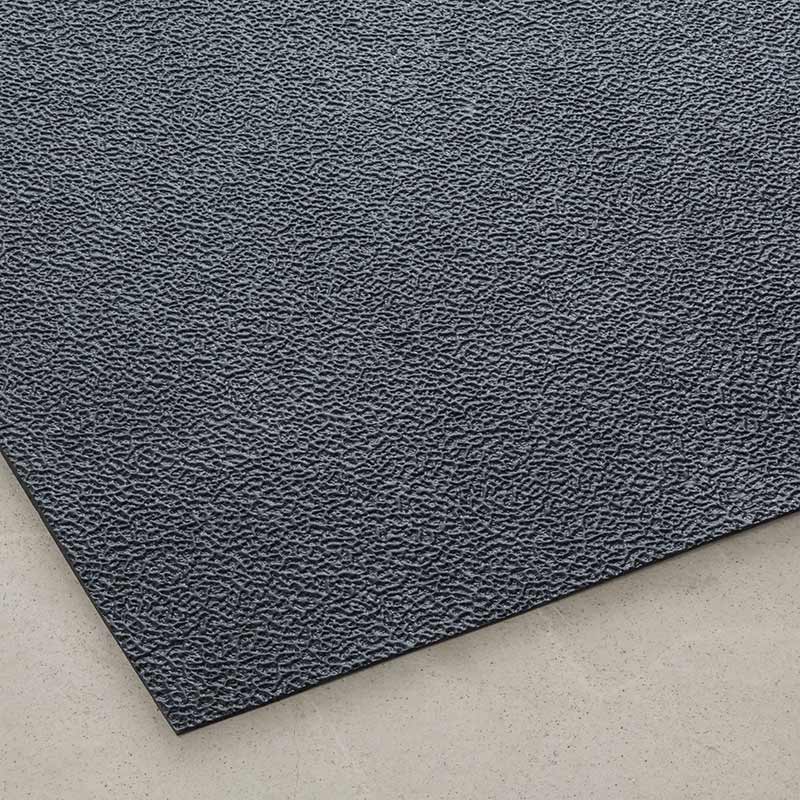 テラモト トリプルシート 2.3mm 黒 １ｍ巾×1ｍ