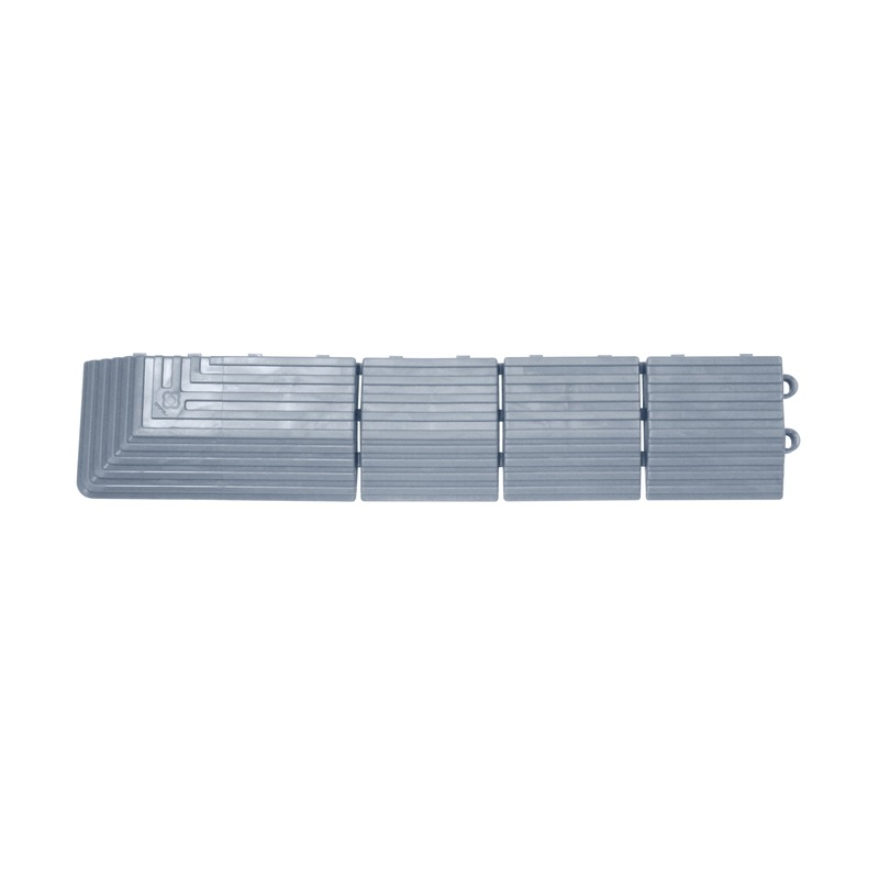 テラモト ナイロンブラッシュ H-25Ⅱ・H-30併用 灰 (角ふちオス) 75×375mm MR0978915