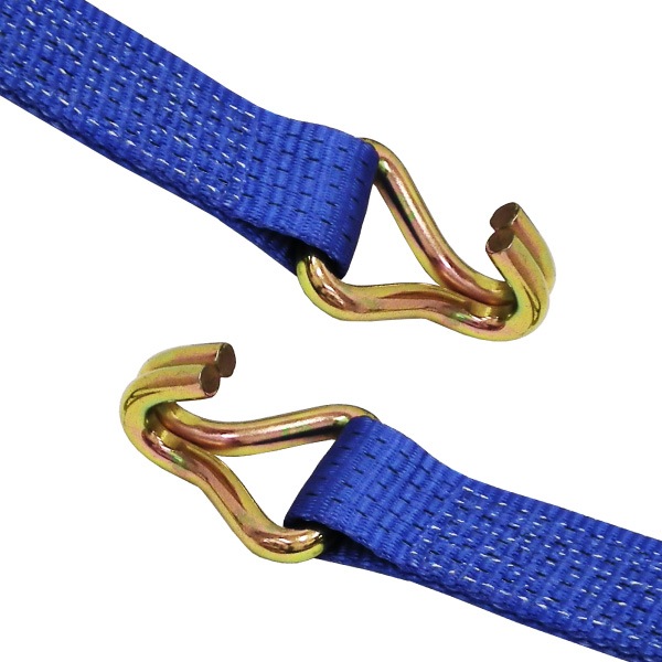 フリーク 75292 FREAK ラッシングベルト青 Jフック2.5ton 幅50mm×長さ1+8m 荷締機