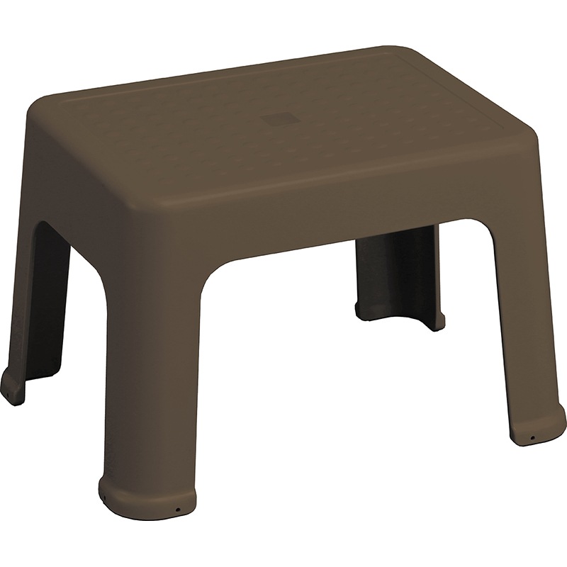 小原産業 プラステップ 一体型踏み台 幅34×高さ22cm ブラウン ST345