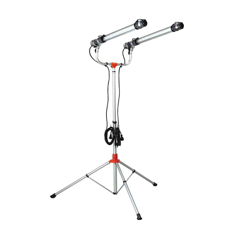 ハタヤ 防災用スタンドライトセット 10W LEDフローレンライトタイプ2灯 LJWX-10S