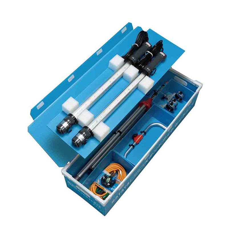 ハタヤ 防災用スタンドライトセット 10W LEDフローレンライトタイプ2灯 LJWX-10S