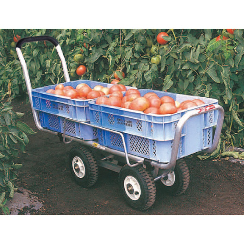 ハラックス 愛菜号 アルミ製ハウスカー (タイヤ幅調整タイプ) CH-950NA ノーパンクタイヤ