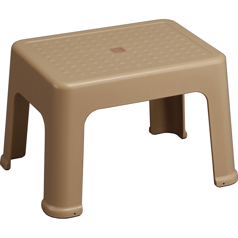 小原産業 プラステップ 一体型踏み台 幅34×高さ22cm ベージュ ST349