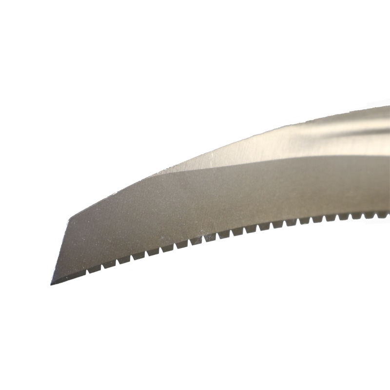 宝長久寛文作 ステンレス収穫鋸鎌 裏目 大