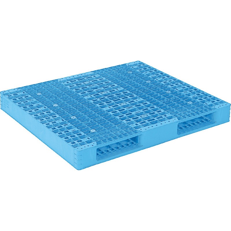 三甲 サンコー プラスチックパレット2方差し両面使用型 R2-1113-2 ライトブルー