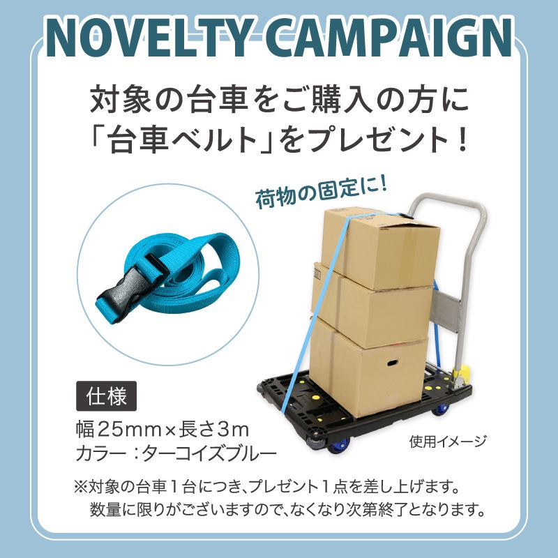 【100個限定！ノベルティプレゼント】 金象 キャリーラック DXL大