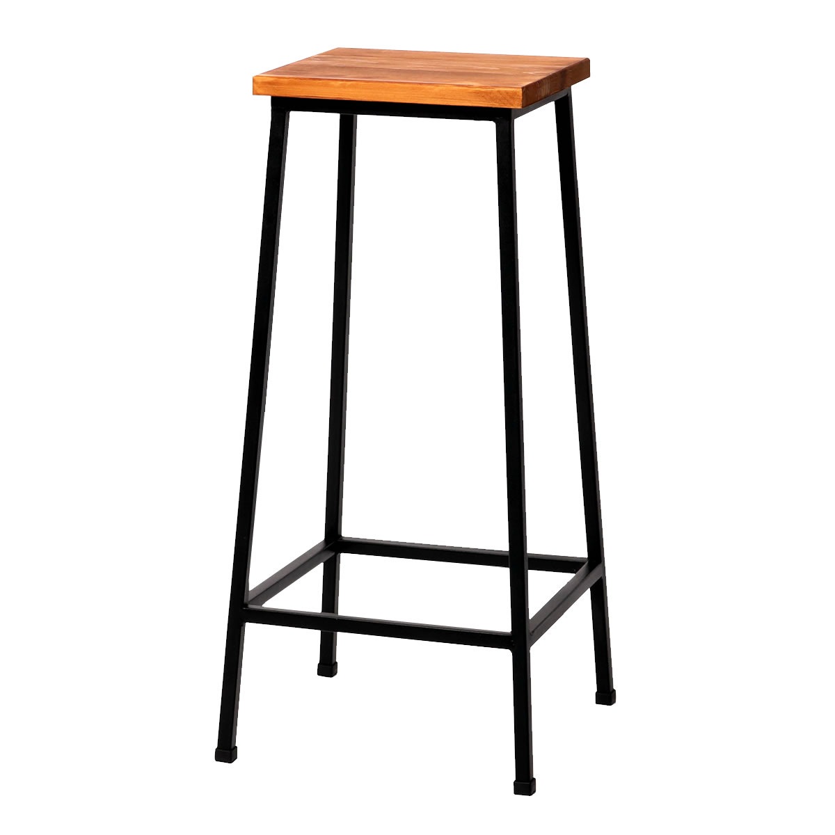 住まいスタイル ブリック 天然木製スツール ハイタイプ PR-BS67HI