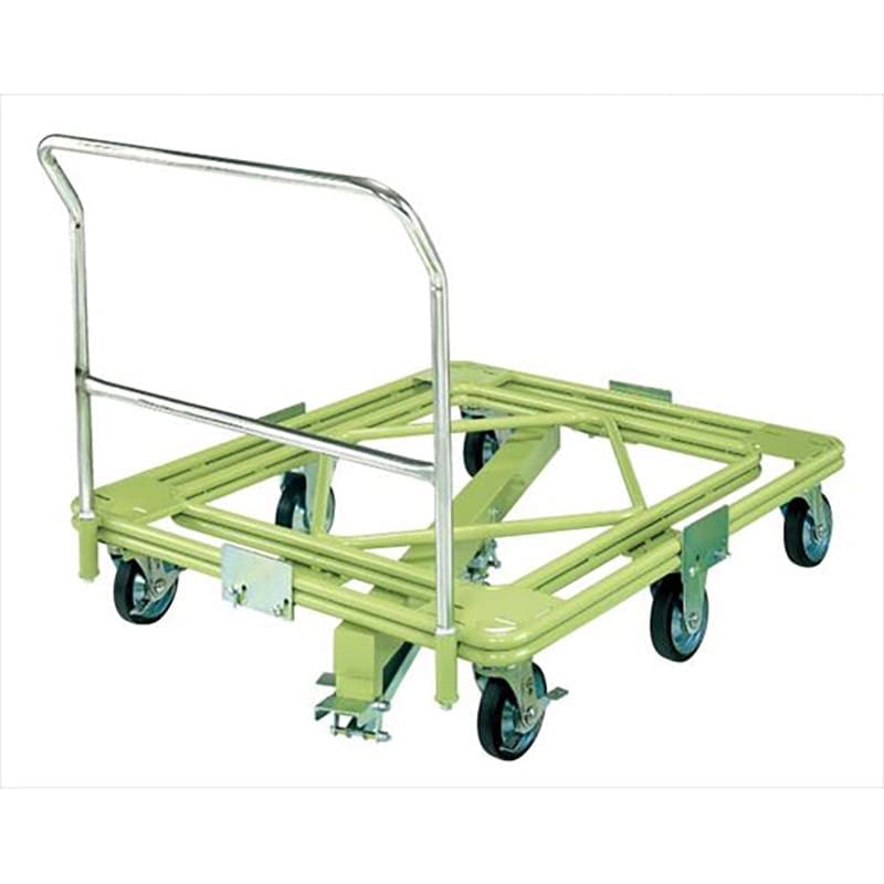 サカエ 自在移動回転台車 超重量型 取手 センターベース付 RH-3FG