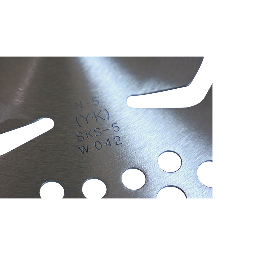 小野ブレード 巻かないチップソー コブ付 230×36 BK