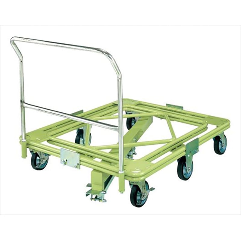 サカエ 自在移動回転台車 超重量型 取手 センターベース付 RH-2FG