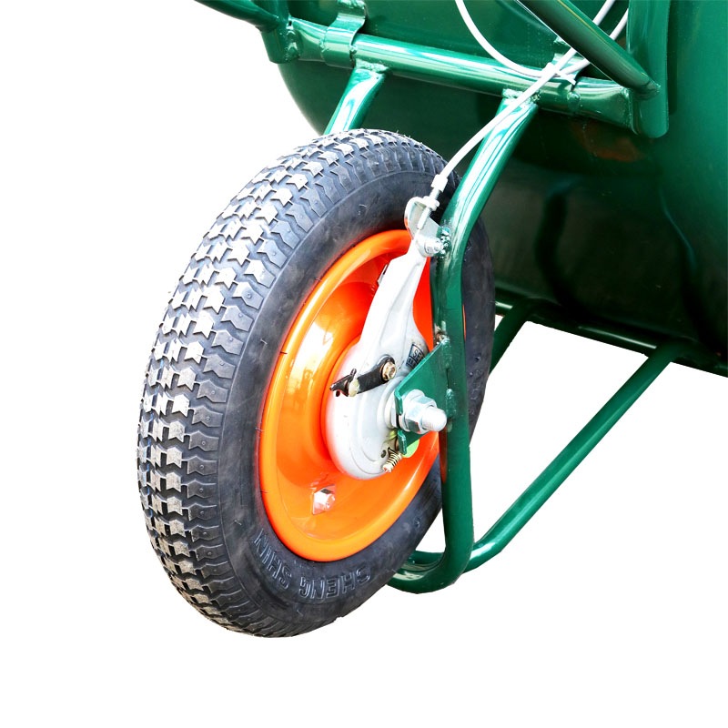 大成車輌 3才1輪車 ブレーキ付 空気入り車輪