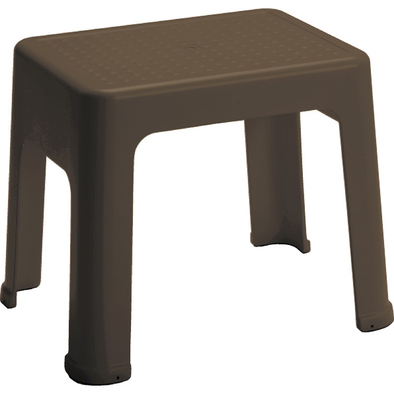 小原産業 プラステップ 一体型踏み台 幅43.5×高さ39cm ブラウン ST305